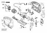 Bosch 3 603 C92 300 Pst 680 El Jig Saw 230 V / Eu Spare Parts